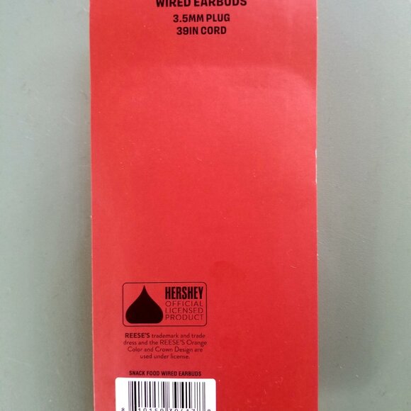 Reese's Brand Wired Earbuds NWTO - Picture 2 of 2